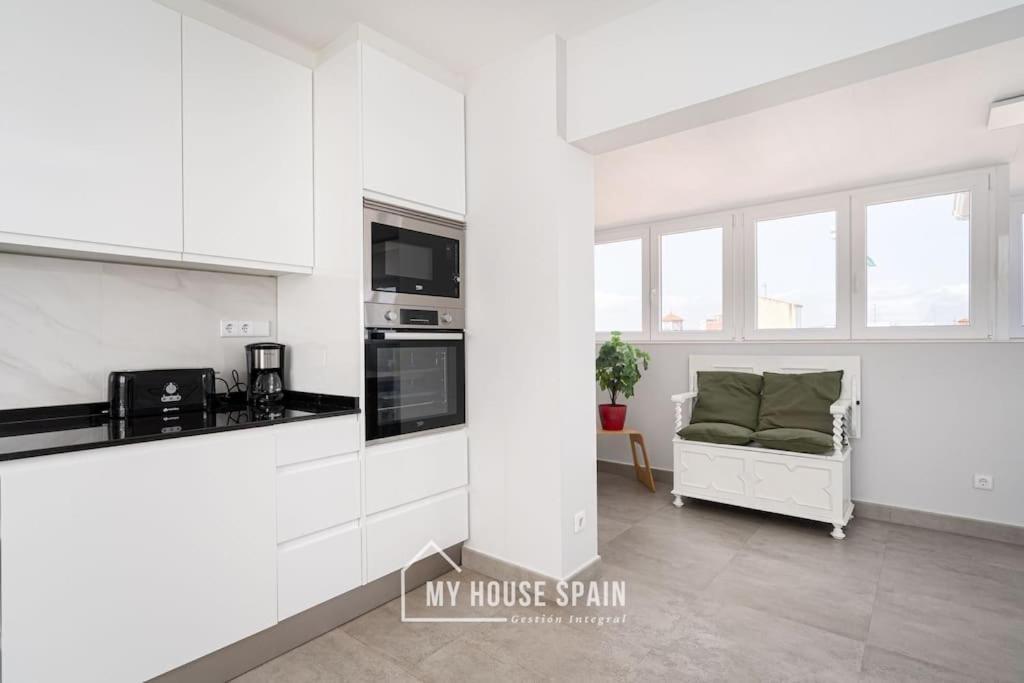 Myhousespain - Atico Con Gran Terraza En Хихон Экстерьер фото